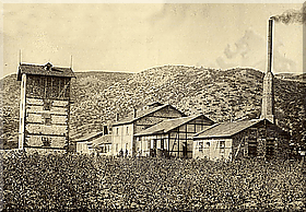Регион Габровица. Първата българска фабрика за мукава и хартия 'Книгата' - Белово,  1900 г.