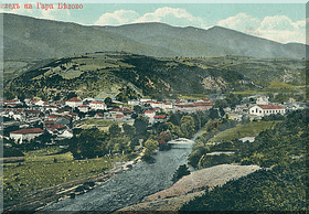 Регион Габровица. Изглед от Белово, пощенска картичка от 1915 г.