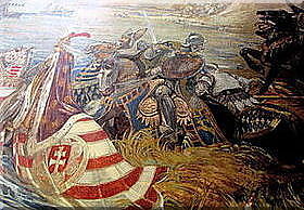 Регион Габровица. Владислав III и Янош Хуняди пред прохода Траянови врата - 24 декември 1443 г.
